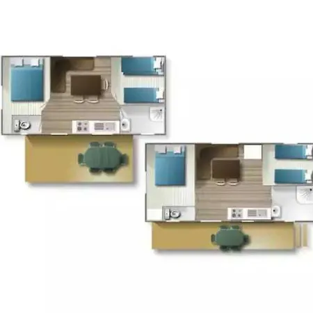 Mobilhome 4 Etoiles - Piscine - Eecddd * Saint-Jean-de-Monts